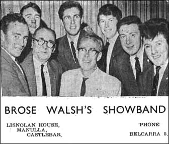 The Brose Walsh's Showband from Castlebar, Ireland