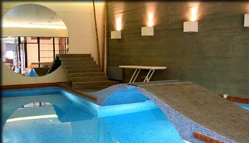 Typical swimming pool facilities available in many Irish Hotels
