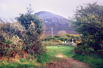 croagh patrick in the background